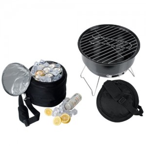 barbecue con borsa frigo